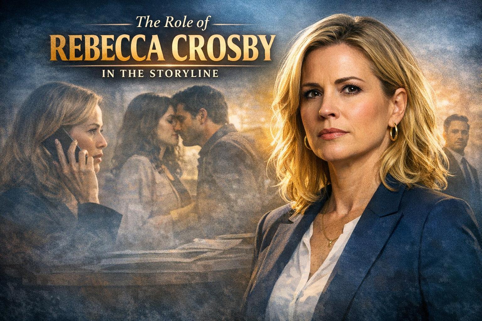 The role of Rebecca Crosby in the storyline