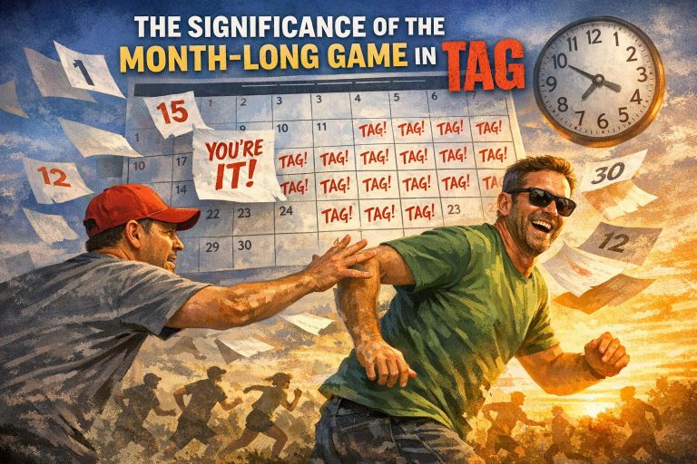 The significance of the month-long game in Tag